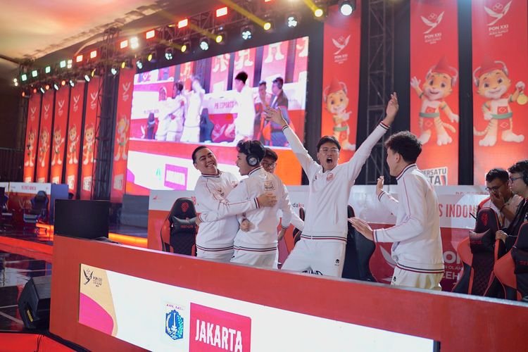 Jakarta Raih Gelar Juara Umum PON XXI dalam Cabor E-sports
