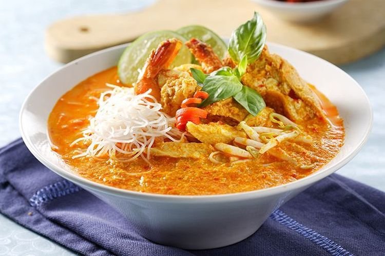 Resep Laksa Ayam, Gurihnya Bikin Susah Berhenti