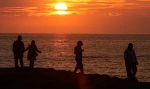 Sunset Emas di Pulau Mandeh